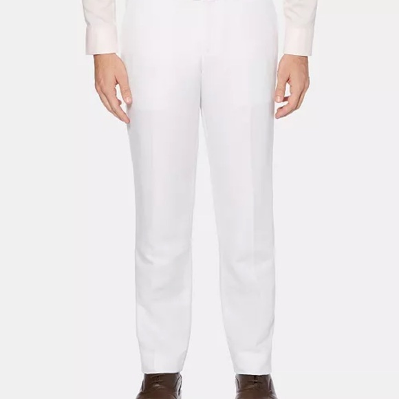 Perry Ellis Classic White Trousers - Picture 1 of 5